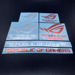 ASUS ROG player Country Metal sticker Asus mobile phone laptop tablet case metal sticker