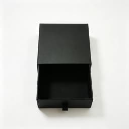 Black Paper Drawer Jewelry Packaging Box With Sponge Velvet Bag Greeting Card for Jewerly Gift Package Dropshipping