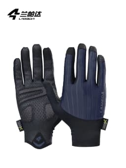 LAMEDA Men's Cycling Gloves XRD Pad Touch Screen Road Bike Full Finger Gloves Spring MTB Gloves Breathable Bicycle Accessories