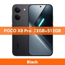 POCO X8 Pro Smartphone Global Version Dimensity 8500-Ultra NFC 6.59'' 1.5K Display 100W HypeCharge 6500mAh 50MP Camera 5G NFC