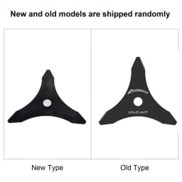 10' X 3T Brush Cutter Trimmer Blade 3 Tooth Replacement for Almost All Straight Shaft Trimmers That Accommodate the Size Provide
