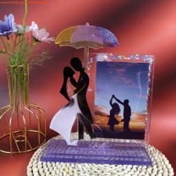 DIY Couple Shaped Epoxy Resin Frame Mold Creative Picture Frame Mould Ideal for Home Decors and Unique Gift Making