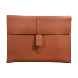 Business PU Leather A4 Document Bag Personlized Wholesale Luxury 13 Inch Laptop Bag Custom Name Office Storage Bag Folder Sleeve