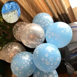 Snowflake Theme Birthday Party Paper Plates Cups Banner Frozen Snow Queen Cartoon Wedding Shower Decorations Supplies
