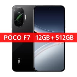 Global Version POCO F7 Smartphone 256GB 512GB Snapdragon® 8s Gen 4 6.83" 1.5K AMOLED Display 6500mAh lP68 NFC 90W Hyper Charge