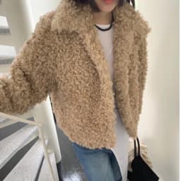 Winter Warm Faux Fur Coat Women's Chic New Fashion Versatile High-End Feeling Stylish Outerwear Trendy Polyester Fiber