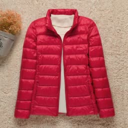 Down Parka Plue Size Women Ultra-light Thin Down Jacket All season Slim Short Hooded Warm White Duck Down Coat Women's Outerwear