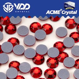 VDD Multi-color ACME+Series Top Quality Glass Hot-Fix Rhinestones Crystal AB Flatback Glitter Strass Stones For Fabric Garment