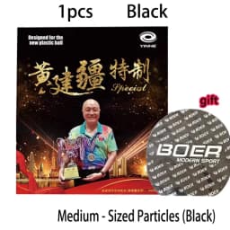 YINHE Cured Long Pips Table Tennis Rubber OX Huang Jianjiang VVIP Medium Pips Ping Pong Rubber ITTF Approved for Competition