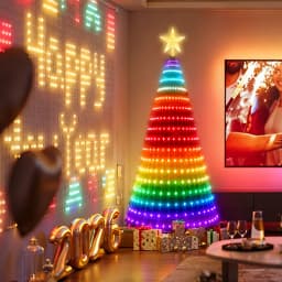 New Christmas Gift - Smart Christmas Tree Lights, 6/7FT 400LED Fairy Light for Indoor Outdoor Waterproof,Holiday Home Decor