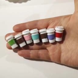 1:12 Doll House Decration Accessories Mini Food Coffee Drink Ice Cream Wine Cup Bottle