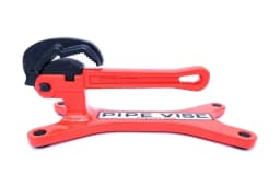 Pipe Vise PV01 Bigfoot 1.5' Steel Pipe Vise Clamp Pipeline Support Aluminum handle, bench Vice