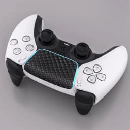 2pcs Skin Sticker for PS5 Controller Solid Color Multiple-texture Sticker for Playstation 5 Touchpad Protective Gamepad Stickers