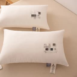 Pure Cotton Face Sleeping Low Pillow Filling By Microfiber Fiber Soft Neck Health Pillows For Adults Home Hotel 40x60/48x74 CM