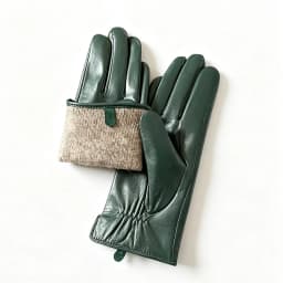 Women's Ladies Elegant Genuine Leather Wool Lining Winter Goat Skin Touch Screen Casual Riding Warm Short Gloves