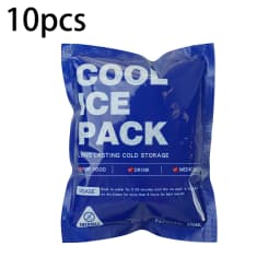 10 Or 50Pcs Self-Absorbing Ice Bags Reusable Cold Insulation Pouches Camping Food Fresh Keeping Cooling Pack