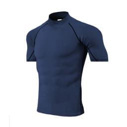 Compression T Shirt Men Quick Dry Short Sleeve Casual Summer T-Shirt Fitness Training Running Shirt Tight Tops Tee Men Rashgard