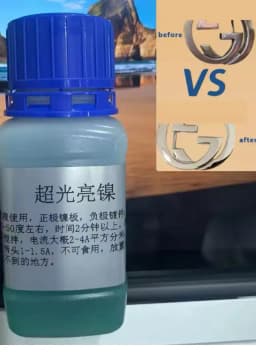 Professional Jewelry Electroplating Solution Kit Gold Silver Rose Plating Formula Fluid System Rhodium plating water