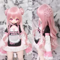 1/3 1/4 1/6 BJD Wig Tuanzi Long Curly Hair MDD BJD Doll Wig High Temperature Silk Wig DIY Dress Up Dolls Accessories Girl Toys