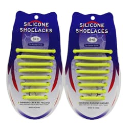 16 Pcs Silicone Semicircle Shoelaces Without Ties Elastic Laces Sneakers Men Women Colorful Casual Shoes Laces Lazy Accessories