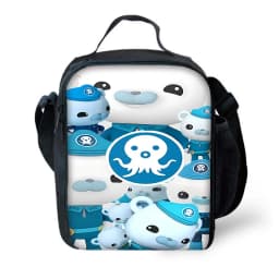 Child School Cartoon O-Octonauts Backpack with Lunch Bags ,Pencil Bags ,School Bags for Boys Girls Best Gift