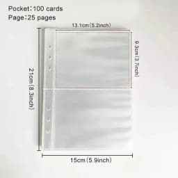 A5 Laser Star Zipper Binder Collect Book Refill Organizer DIY Journal Dairy Transparent Kpop Idol Photo Album Kawaii Stationery