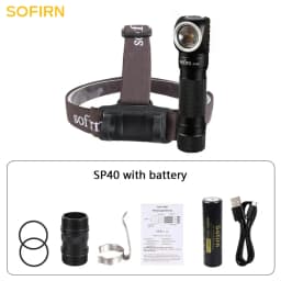 SOFIRN SP40 SC21PRO IF22A H25S SD09L SC29 SC31PRO SC13 SC33 Powerful Rechargeable LED Flashlight EDC Torch Shipping From US