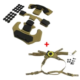 Tactical Helmet Hanging System Suspension Lanyard Chin Strap for Team Wendy FAST MICH Tactical Helmet Accessories