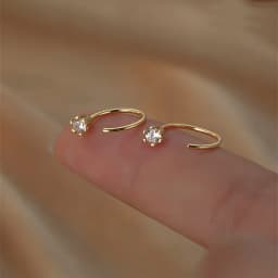 Elegant Multi Layer Metal Petal Flower Stud Earrings for Women Creative Gold Color Hollow Floral Piercing Earrings Jewelry Gifts