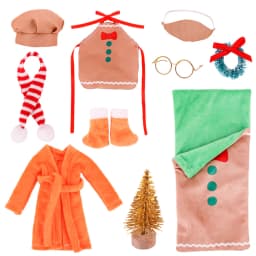 Christmas Doll Accessories Set For Babi 30 CM Doll Clothes Dress For Elf Doll,Toys For Girls,Free Shipping,Christmas Gift
