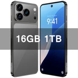 2026 HOT i17 Pro Max Original 7.0HD 15 Global Edition Android Smart Dual Recognition Card 8000mAh Battery Facial Function SS1