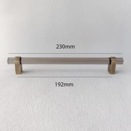 Smoky Gray Acrylic+Brass for Furniture Handles and Knobs Kitchen Doors Cabinet Drawer T Bar Funiture Wardrobe Appliance Handle