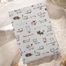 Fromthenon Fabric Notebook Cover Planner Case Cover Protective Shell Journal Cover Protector Office Stationery Supplies