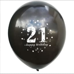5Pc Happy Birthday Decoration Gold Rose Black 16 18 30 50 60 70 80 90 Years Birthday Party Digital Ballon Latex Party Supplies