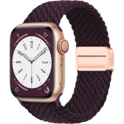 Braided Strap for Apple Watch Bands 40mm 45mm 41mm 44mm 42/46mm 49mm Magnetic Bracelet iWatch Series SE 7 5 6 8 9 10 11 Ultra3 2