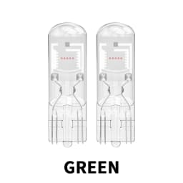2X T10 W5W 194 T15 W16W LED Bulbs Reading Lights COB Auto Brake Lamp Glass Sapphire Drive-free Dome Light Amber 12V White 6000K