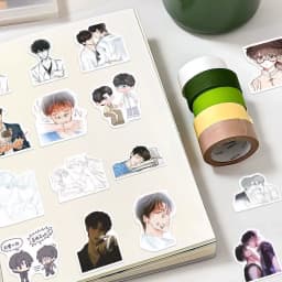 50PCS Drama Revenged Love Stickers Set - Chi Cheng & Wu Suowei Cartoon Decorative Sticker Fans Gift