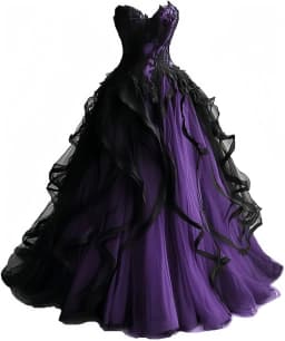 Gothic Wedding Dresses for Bride Layered Tulle Black Bridal Gowns Lace Applique Sweetheart Wedding Gown Dress