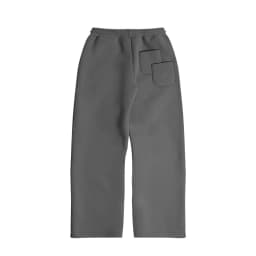 Casual Solid 2 Piece Set Hooded Pullover Straight Pants Tracksuit For Male Fashion Loose Hoodies Sweatshirt Wide Leg Sweatpants