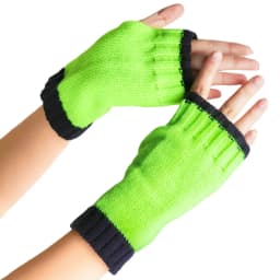New Fingerless Gloves for Women's Gloves Winter Warm Cute Student Writing Typing Half Finger Acrylic Knitted Glove Mittens