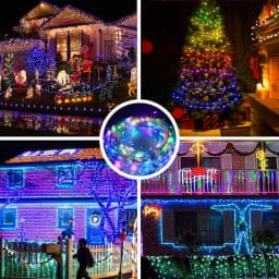 Smart LED String Lights APP Control 2-30M RGBIC Dreamcolor Fairy Light Festoon for Christmas Party Room Curtain Decor Garland