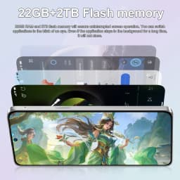 K-Touch M18 Pro Max Smartphone 5G 7.3inch Full Screen 7800mAh Mobile Phones Android Cell Phone 5G Dual SIM Global Version Unlocked 22GB 2TB Smart Phones