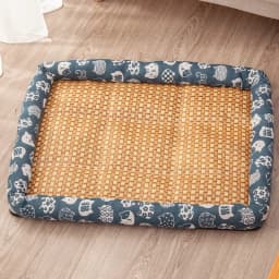 Pet Summer Mat Cute Dog Cooling Sofa Breathable Small Dog Bed Cushion Moistureproof Rattan Wear Cat Mat Accessories