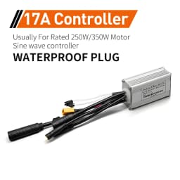 Ebike SineWave Three Mode Controller 24V-52V 17A 26A 30A 40A 45A TFT Display Throttle Hall Unlimited Motor 350W-2000W Moto