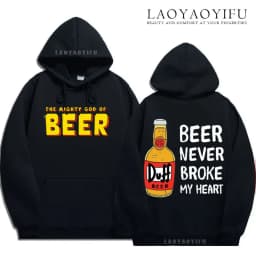 Duff Beer Hoodie Funny The Simpsons Duff Classic Beer Graphic New in Hoodies & Sweatshirts Pullover Sweatshirts Men Women Tops