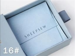SheepSew Elegant Personalized Jewelry Packaging Set Custom Deboss Embossed Logo Drawer Box With Soft Suede Pouch For Wedding Bir
