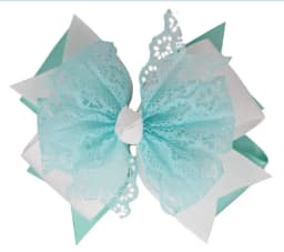 NEW Plaid Bows 4INCH School Hair Bows First Day Gingham Ribbon Stacked Bow Hair Clip Hairpin For Baby Girl Accessories