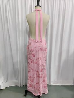 Avrilyaan Beaded Deep V Party Sexy Dresses Backless Bandage Bodycon Elegant Evening Long Dress Women 2024 Summer Dress Vestidos