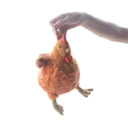 1Pcs Cute Soft Stuffed Chicken Home Decor Dolls Pencil Case Simulation Funny Plush Chicken Toys Pen Bag For Kid Christmas Gifts