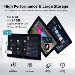 T10 WINDOWS 10 Tablet PC 10.1 INCH 4GB DDR RAM 64GB ROM Z8300 CPU 1280*800 IPS Screen WIFI DS102 HDMI-Compatible